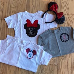 ❤️Custom Made Disney Shirt Set ❤️